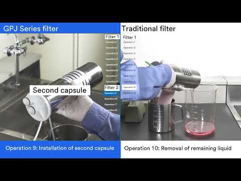 3M GPJ Series Filter vs. Traditional Filter Video