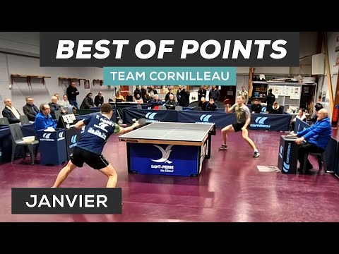 Best of Points Team Cornilleau - Janvier 2023