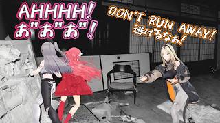 Riona and Miko keep running away!【Hololive】