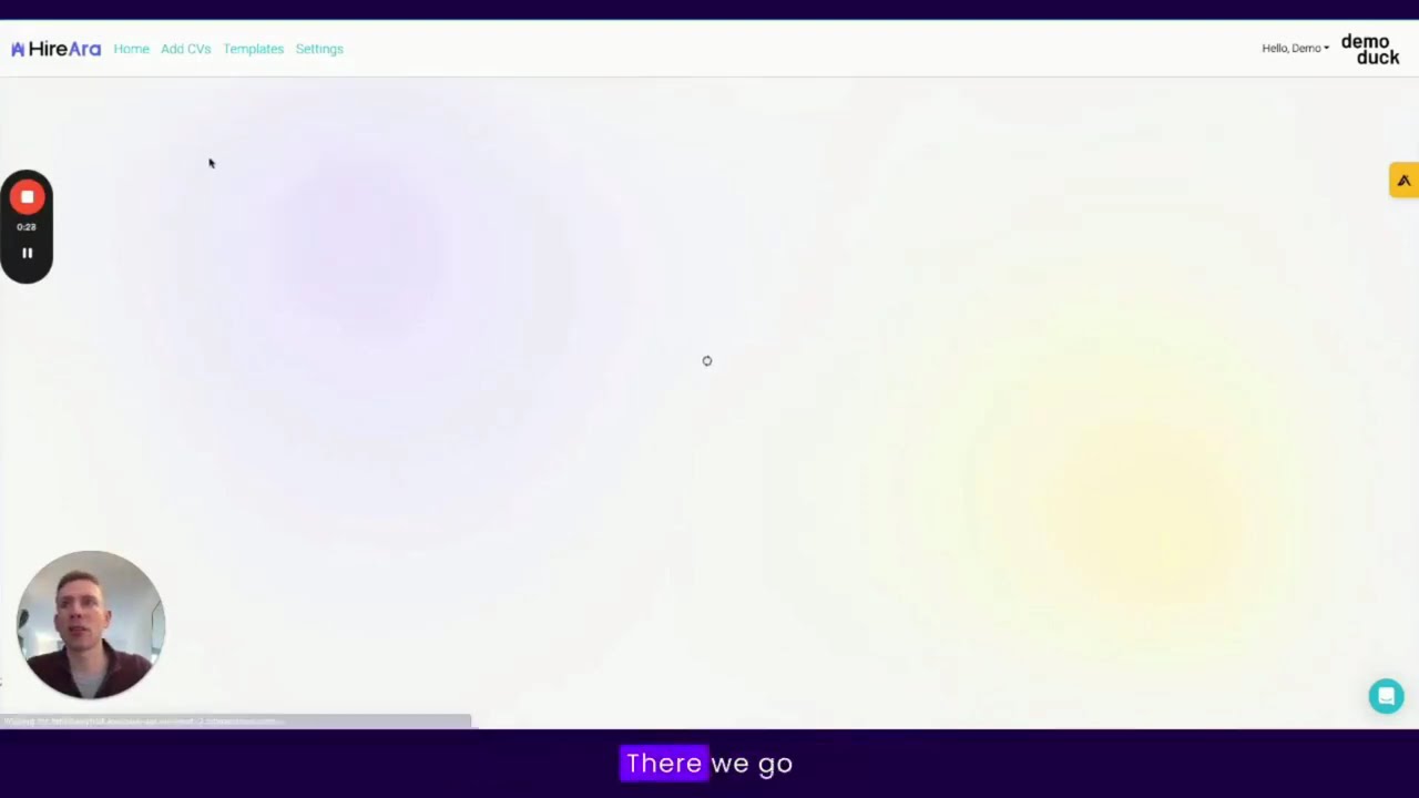 Using HireAra to create 5 pieces of candidate content in less than 3 minutes
