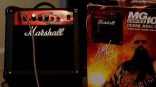 Video thumbnail for MARSHALL MG10 KK by tonemeister3