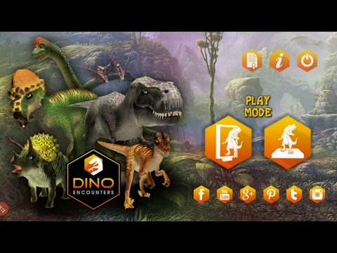 Augmented Reality Dinosaur Zoo video