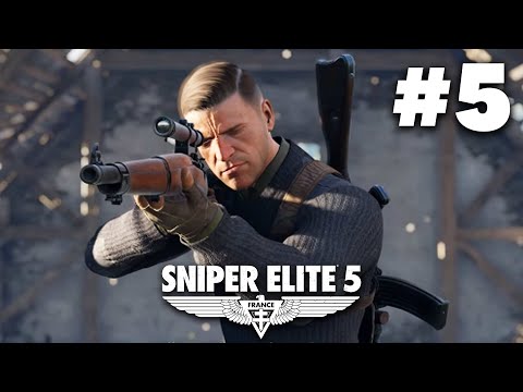 SNIPER ELITE 5 Gameplay Walkthrough Part 5 - MISSION 5 (PS5)