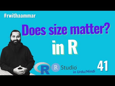 R with Aammar is back with more power R programming complete course in Urdu Hindi