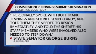 McCurtain County commissioner resigns over recordings discussing hit men, lynching