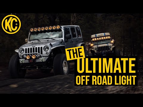 Introducing the KC® Gravity Titan™ Family of Off Road LED Lighting for Jeep, Bronco, UTV and more!