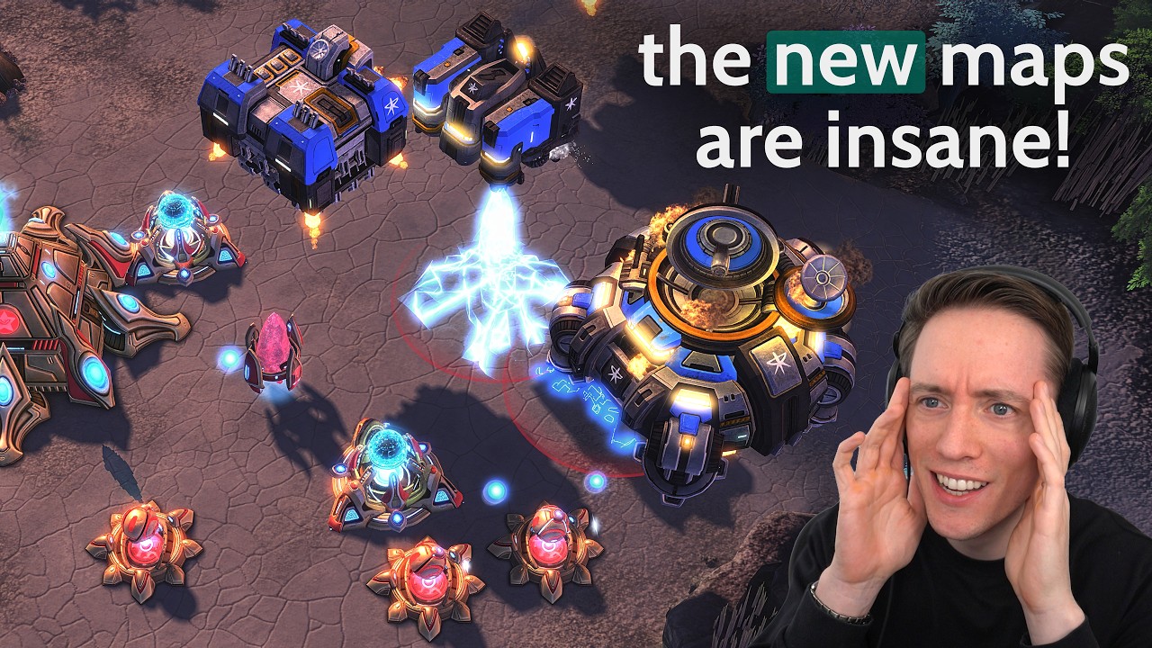 The FIRST Finals on the NEW StarCraft 2 Maps