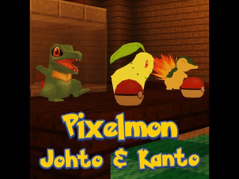Minecraft Pixelmon Johto Part 1: Starter