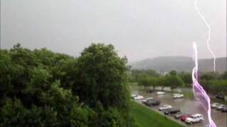 preview picture of video 'Amazing Lightning Strikes Patterson NY'
