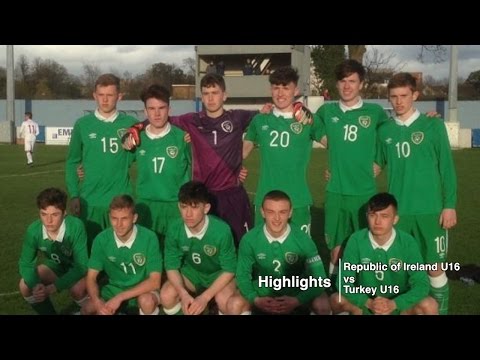 Republic of Ireland U16 Vs Turkey
