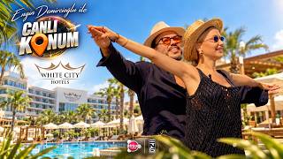 CANLI KONUM 7.BÖLÜM  TATİLİN EN BEYAZ HALİ 🤍 | White City Beach Hotel | Canlı Ko