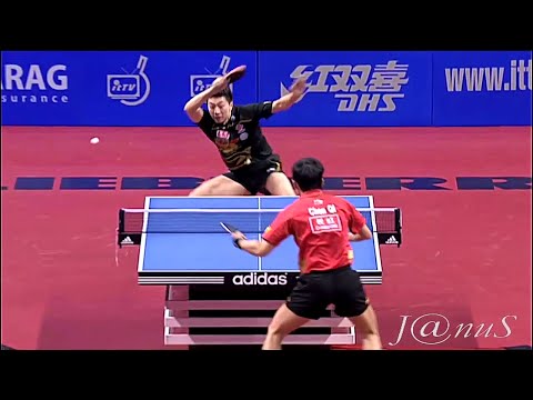 (New!!) 2010 German Open (ms-sf) MA Long - CHEN Qi [Full* Match|Short Form @720p]