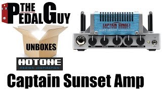 Video thumbnail for ThePedalGuy Unboxes the Hotone Captain Sunset 5W Guitar Amp by The Pedal Guy
