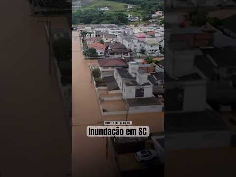 Palhoça decreta situação de emergência após alagamentos e mortes pelas chuvas de Santa Catarina