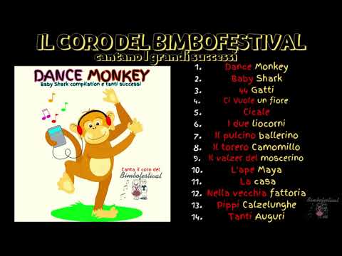 CORO BIMBOFESTIVAL: Dance Monkey | Baby Shark Compilation | Canzoni per bambini e bimbi