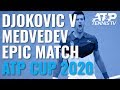 Novak Djokovic & Daniil Medvedev INCREDIBLE Rallies in Epic Match | ATP Cup 2020