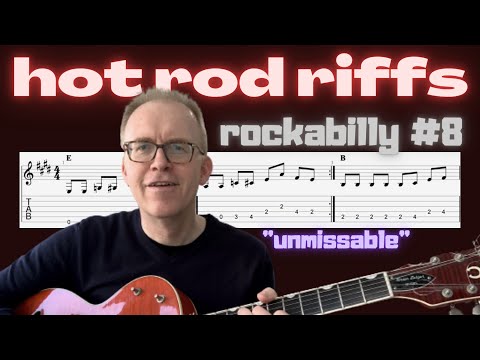 ALL BY MYSELF - TABS - #8 Rockabilly Guitar lesson