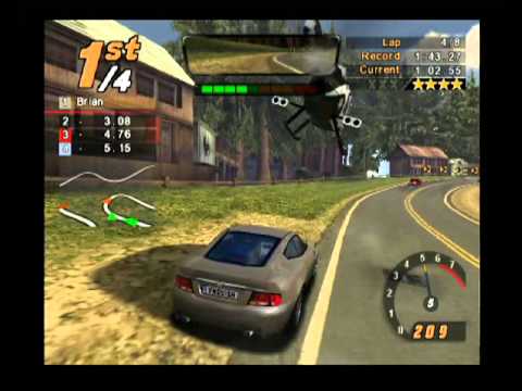 Need for Speed: Hot Pursuit 2, 8 Laps National Forest - Aston Martin V12 Vanquish