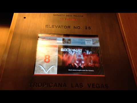 Otis Traction Elevator @ Tropicana Hotel + Casino in Las Vegas