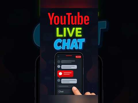 how to on  live Chat on YouTube #shorts #youtubeshorts #tech