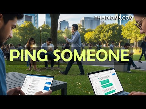 PING | Meaning  | Definition | Pronunciation | Story | Origin | History | Examples