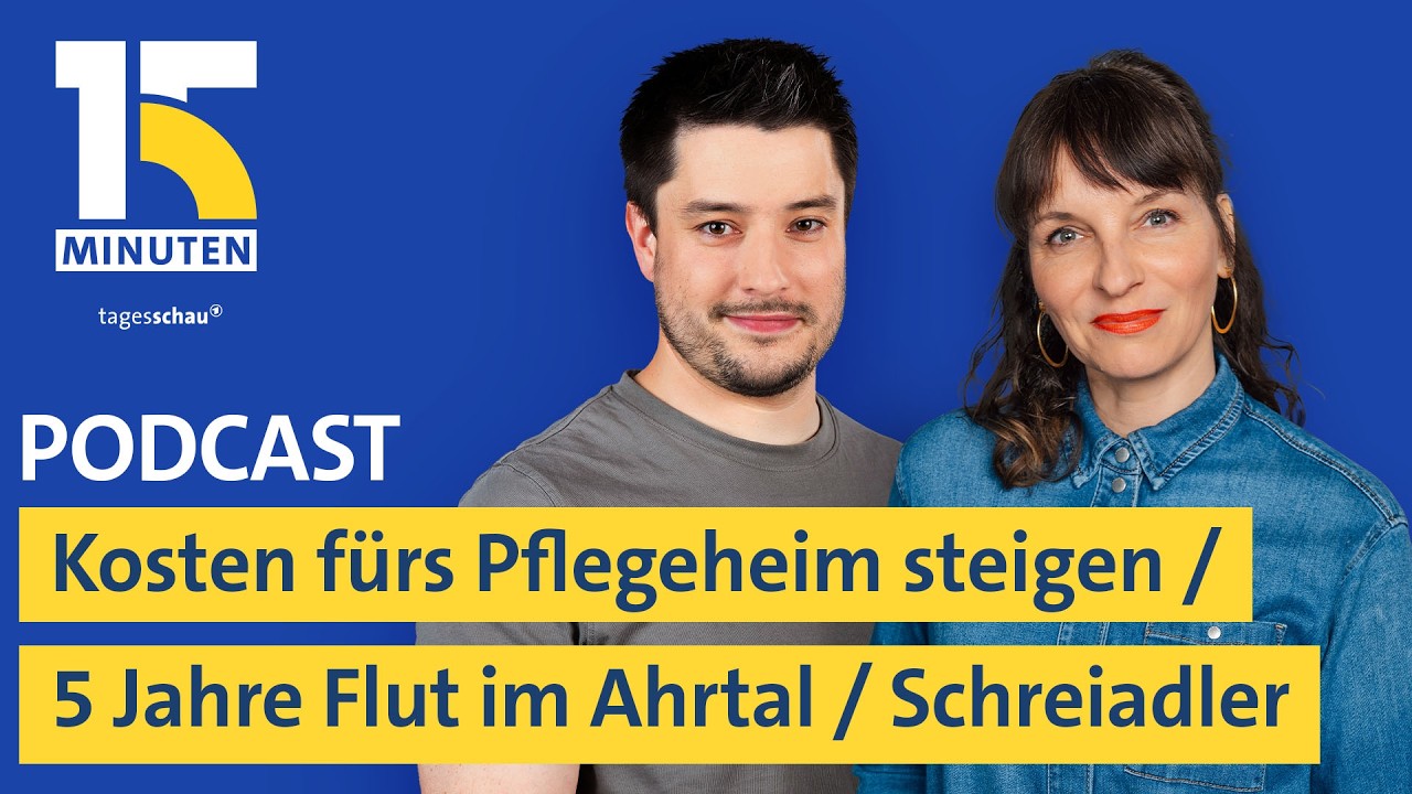 Kosten fürs Pflegeheim steigen / 5 Jahre Flut im Ahrtal und in NRW / Schreiadler in Brandenburg
