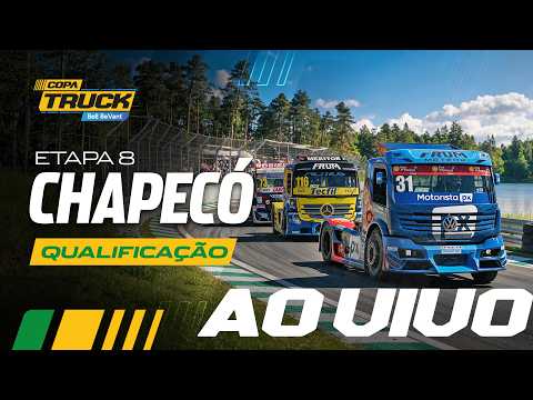 Copa Truck Be8 BeVant 2026 | QUALIFICAÇÃO AO VIVO | Etapa 8 em CHAPECÓ