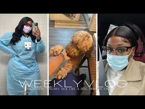 WEEKLY VLOG| SICK LIKE A DOG! 6 MONTHS AS A FULL TIME NURSE, BACK TO PRIMARK ITS BEEN A MINUTE!