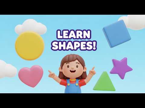Learn Shapes for Kids ???? | Shapes Song for Toddlers (Preschool Learning)