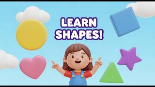 Learn Shapes for Kids ???? | Shapes Song for Toddlers (Preschool Learning)