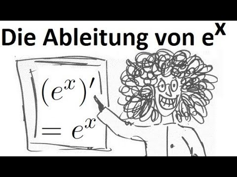 Die Ableitung der Exponentialfunktion. Die Herleitung von (e^x)'=e^x  | Mathematik beim Mathe Schmid