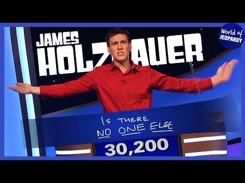 THE JEOPARDY FINAL BOSS, James Holzhauer | Jeopardy Legends | World of Jeopardy