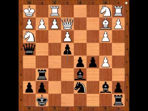 Blumenfeld Gambit: Sjoholm vs Spielmann 1941
