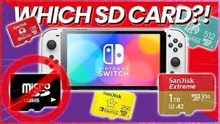 What SD Card To Buy - Nintendo Switch Guide