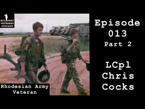 Military Combat, Mental Health & Author | Chris Cocks | Rhodesian Army Veteran