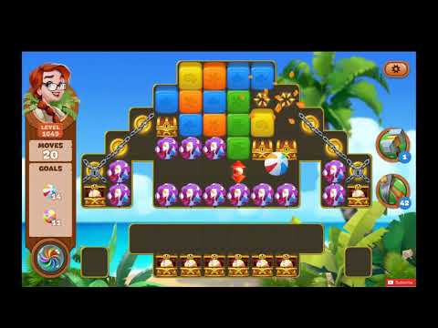 Lost Island Blast Adventure Level 1649 NO BOOSTERS - A S GAMING ✔
