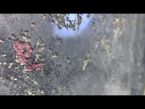 TRAVERTINO IMPERIUM + SEQUOIA - aged black stone - overview