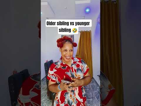 Older sibling vs younger sibling 🤣#youtubeshort#shortviral#comedy#funnyshorts #lipsyncs#relatable