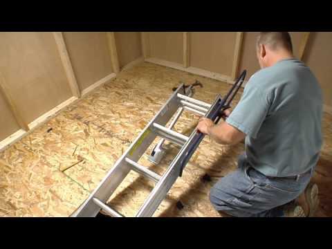Werner Compact Attic Ladder - Short Installation Video