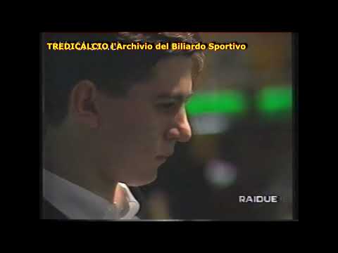 MASINI vs CONSAGNO FINAL 1ST NATIONAL BILLIARD OPEN 1993 SANREMO @TREDICALCIO