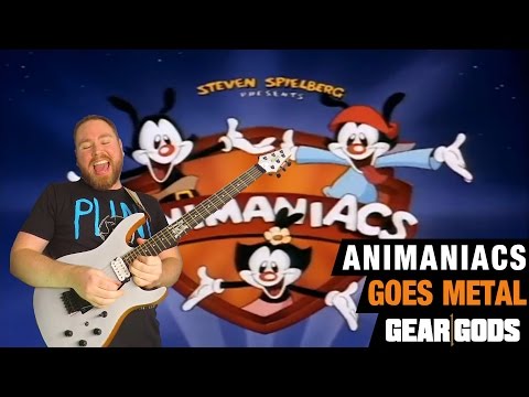 Animaniacs Metal (Cartoon Theme Song Shred Guitar) | GEAR GODS