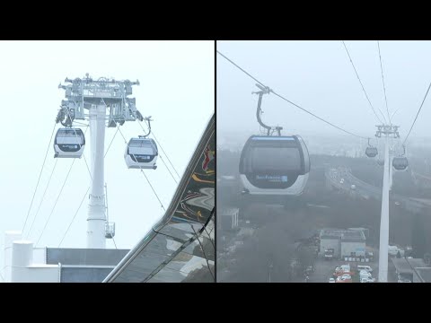 Video | First urban cable car in Paris region is inaugurated | AFP