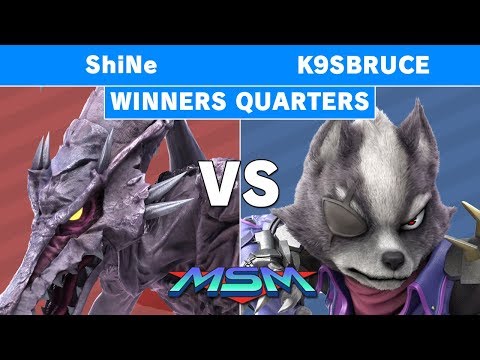 MSM 214 - Mazer | Shine (Ridley,Krool) Vs TG | K9sbruce (Wolf) Winners Quarters - Smash Ultimate
