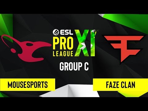 CS:GO - mousesports vs. FaZe Clan [Dust2] Map 3 - ESL Pro League Season 11 - Group C