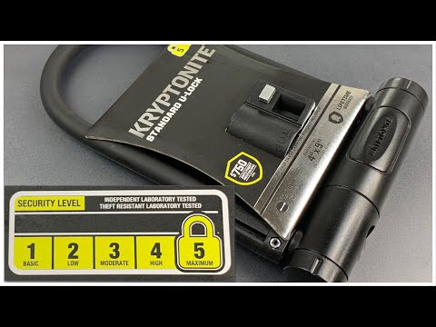 [907] „Maximale“ Sicherheit oder Marketing-Hype? Kryptonite Standard Bügelschloss