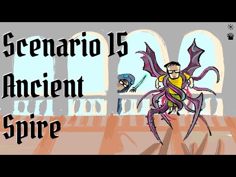 018B - Frosthaven Insane Difficulty (+3) Solo 4 Characters, Scenario 15, Ancient Spire