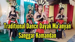 Download lagu Traditional Dance Dayak Maanyan Menyambut Mempelai Pria || Sanggar Komandan mp3