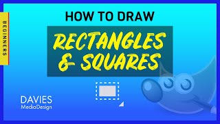 How to Draw a Rectangle and Square in GIMP