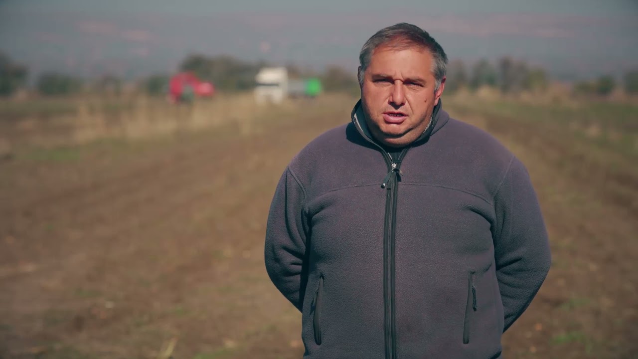Farmer Nikoloz Ghavtadze tells the success story of the company