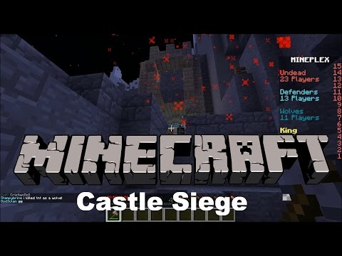 redholm - Minecraft Castle Siege. these TNT carriers need to learn (Mineplex Castle Siege)